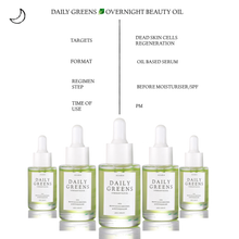 Load image into Gallery viewer, Daily Greens Over Night Beauty Oil