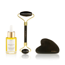 Load image into Gallery viewer, Black Obsidian Facial Spa Kit